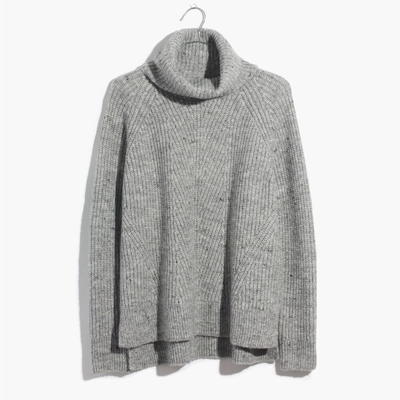 Madewell Donegal Mercer Turtleneck Sweater in Coziest Yarn - Picture 4 of 11